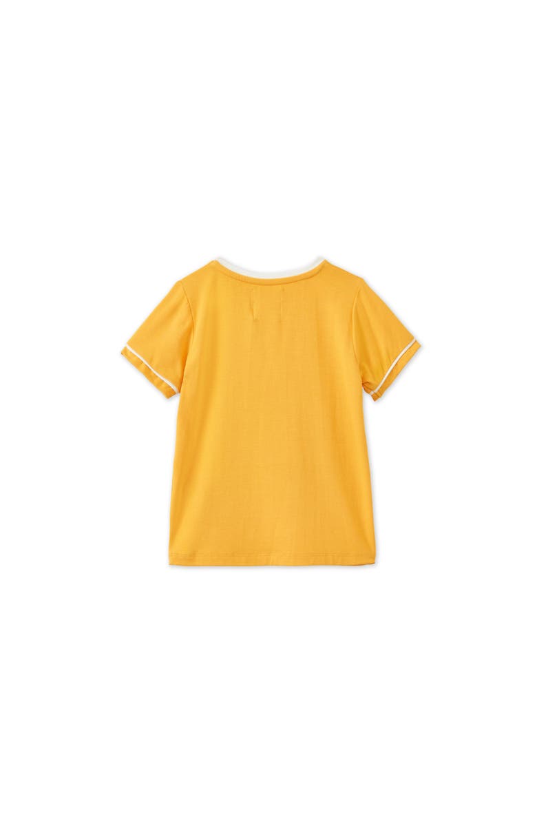 Vild House of Little ECOVERO T-Shirt, Alternate, color, Bumble Bee Yellow