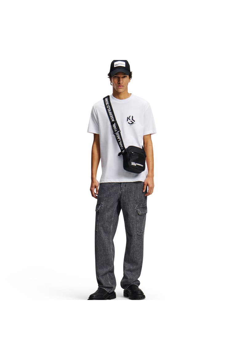 Men's Monogram T-Shirt, Alternate, color, White