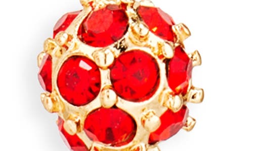 Leith Kwanzaa Crystal Linear Drop Earrings