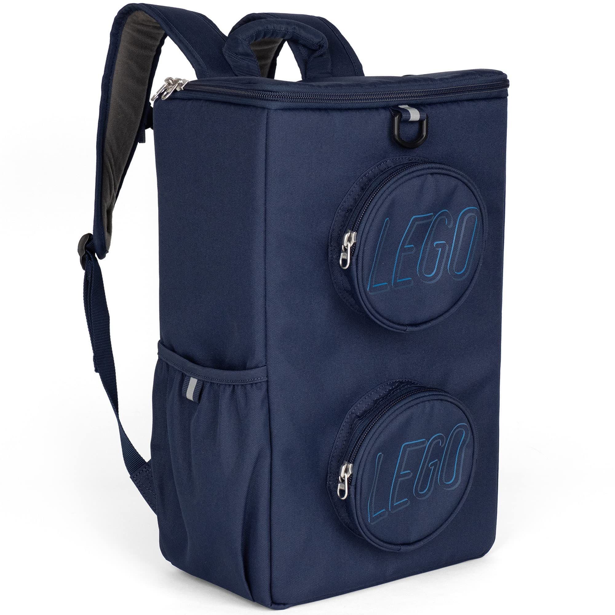 HAIKU LEGO Brick Backpack Cooler, Main, color, Navy