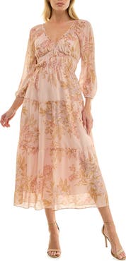 Socialite Tiered Midi Dress