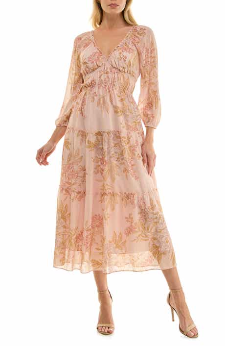 Socialite Tiered Midi Dress