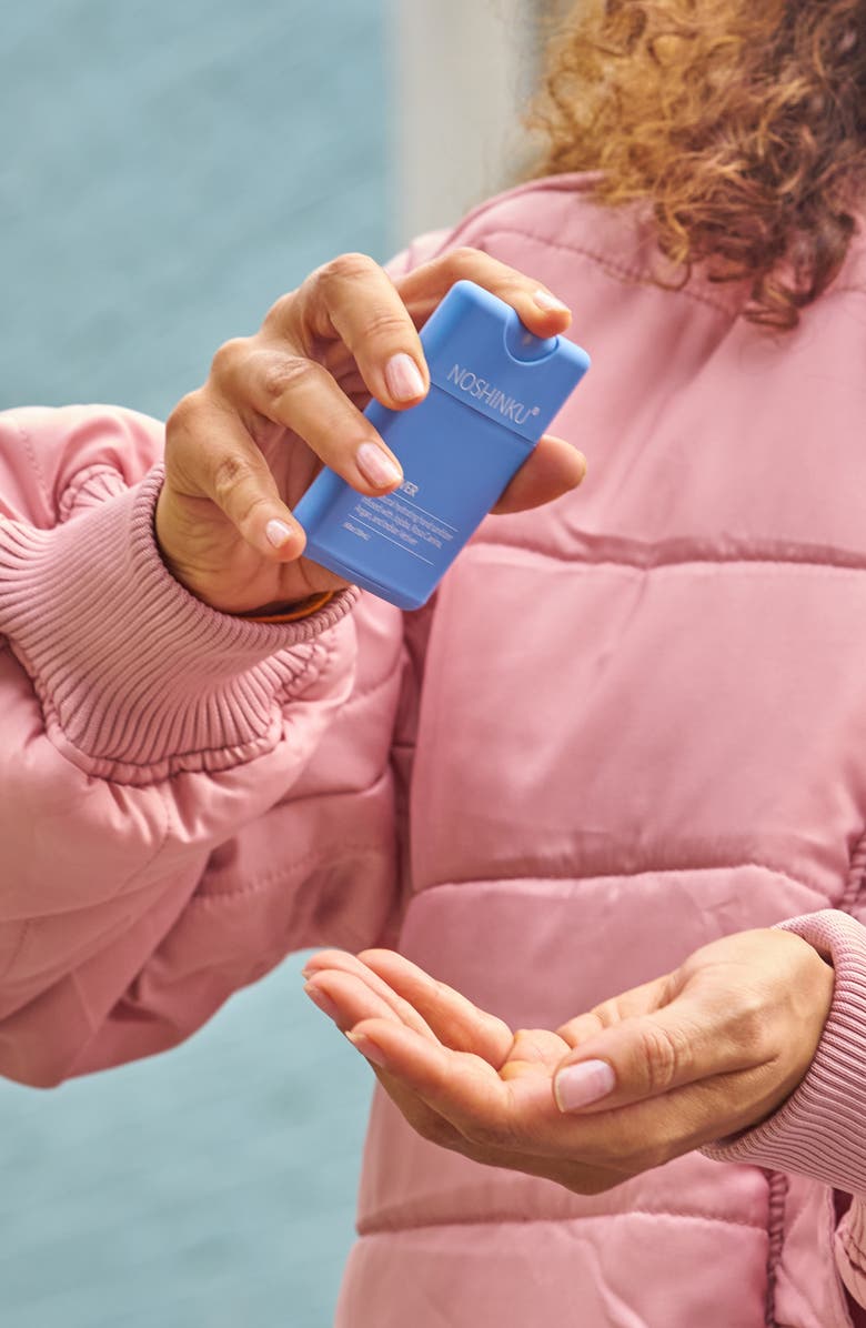 NOSHINKU Refillable Vetiver Hydrating Pocket Hand Sanitizer, Alternate, color, Vetiver-Patchouli