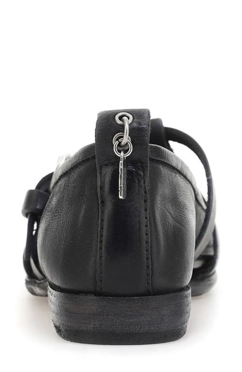 As98 A.s.98 Zoie Cutout Flat In Black