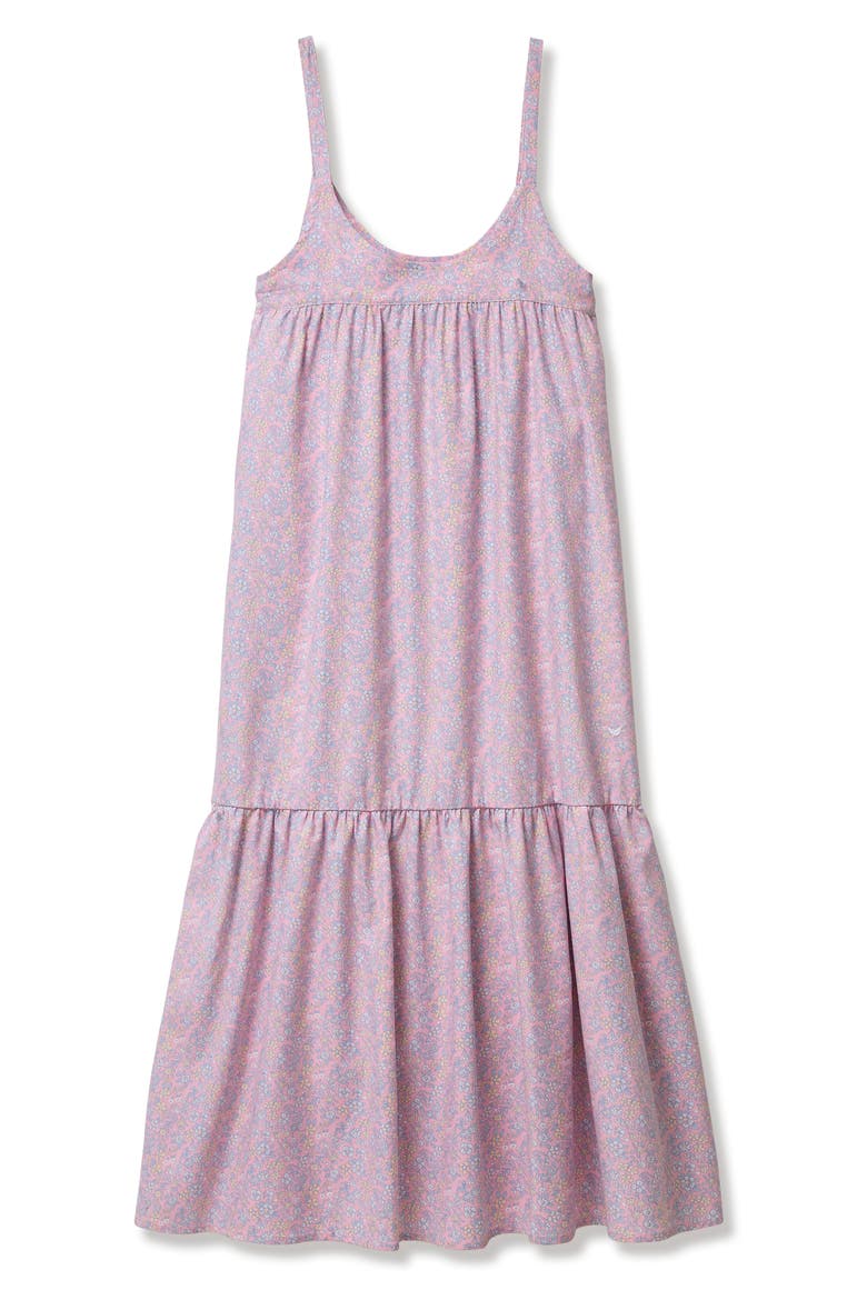 Fleurette Chloe Cotton Nightgown, Main, color, PINK FLORAL
