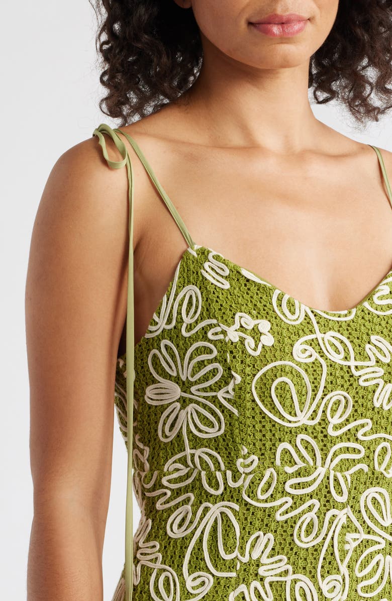 Adelyn Rae Trina Corded Midi Dress, Alternate, color,