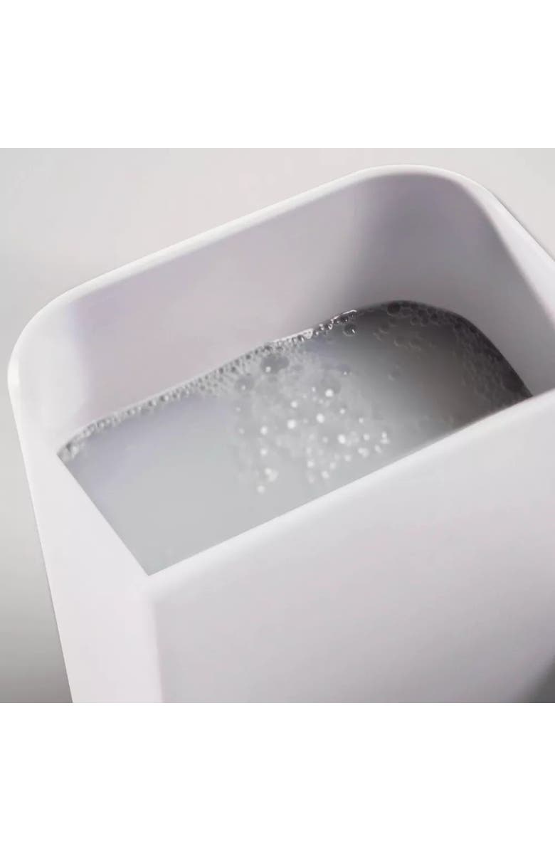 OU Clear Durable Kitchen Dish Soap Dispenser Organizer with Sponge Holder, 16 oz, Alternate, color, 