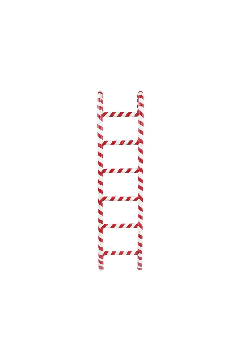 Iron Candy Stripe Ladder, Main, color, Red and White
