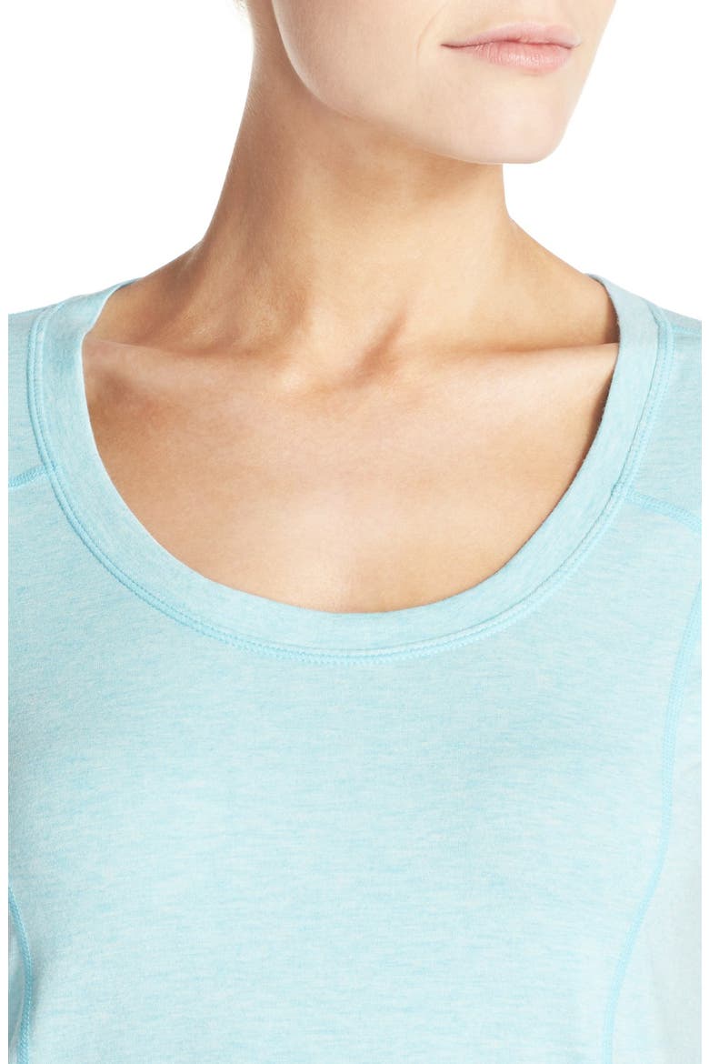 'Siesta' Studio Tee, Alternate, color, BLUE BAYOU HEATHER