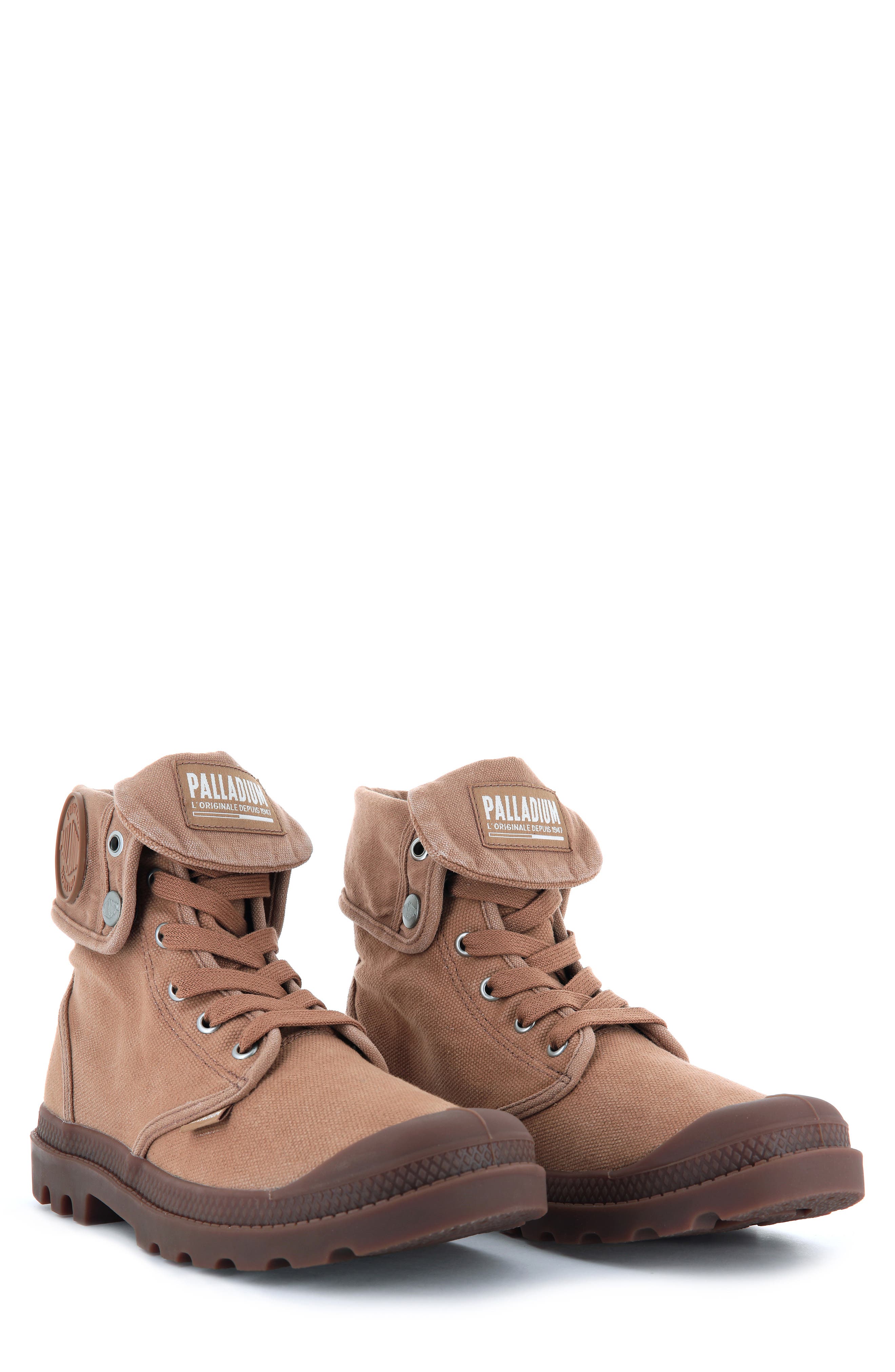 Palladium 'Baggy' Canvas Boot, Alternate, color, Woodlin