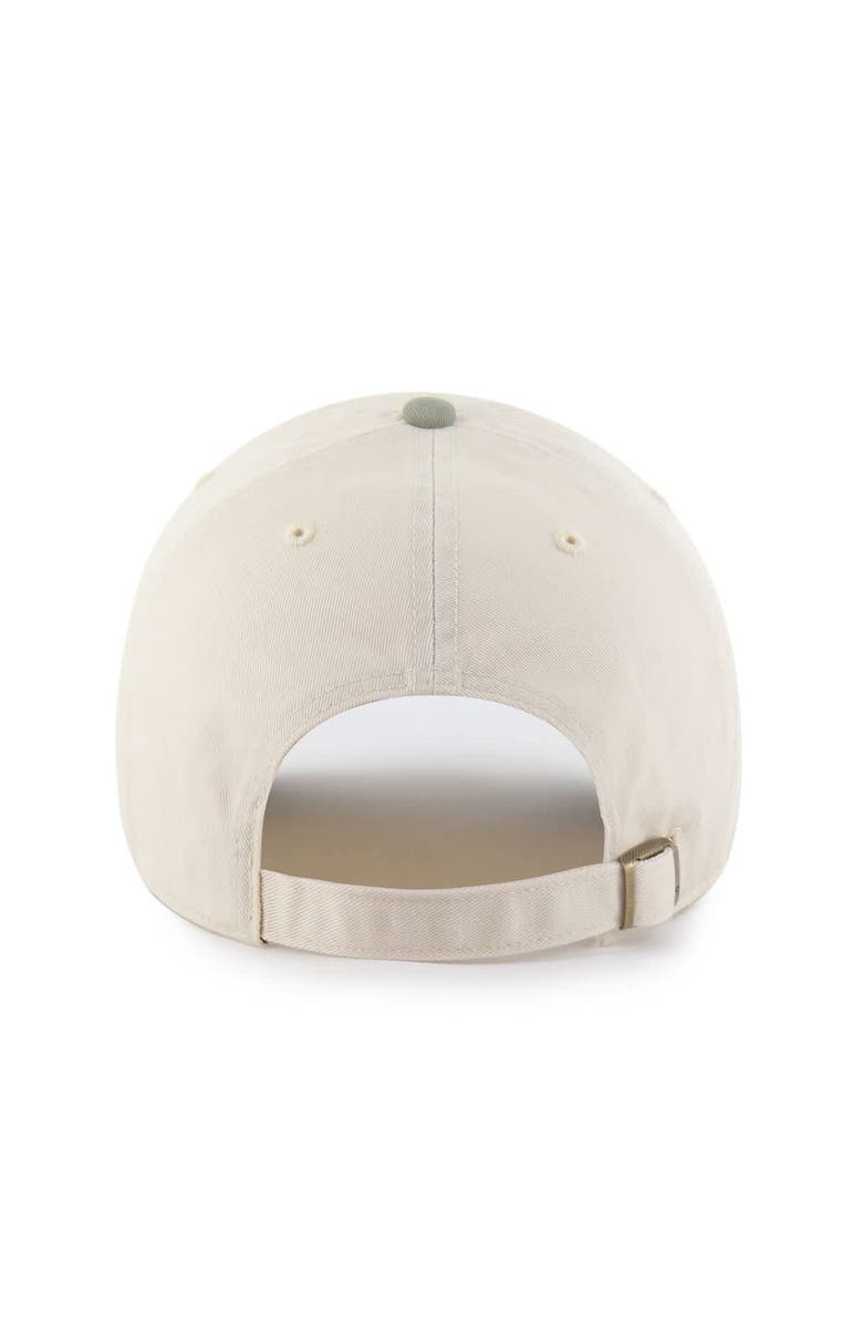 '47 Men's '47  Natural/Olive Seattle Mariners Two-Tone Fashion Clean Up Adjustable Hat, Alternate, color, Natural
