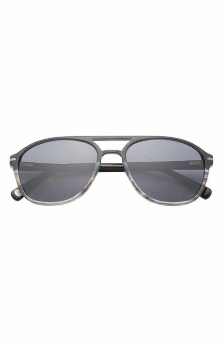 Ted Baker London 57mm Polarized Aviator Sunglasses