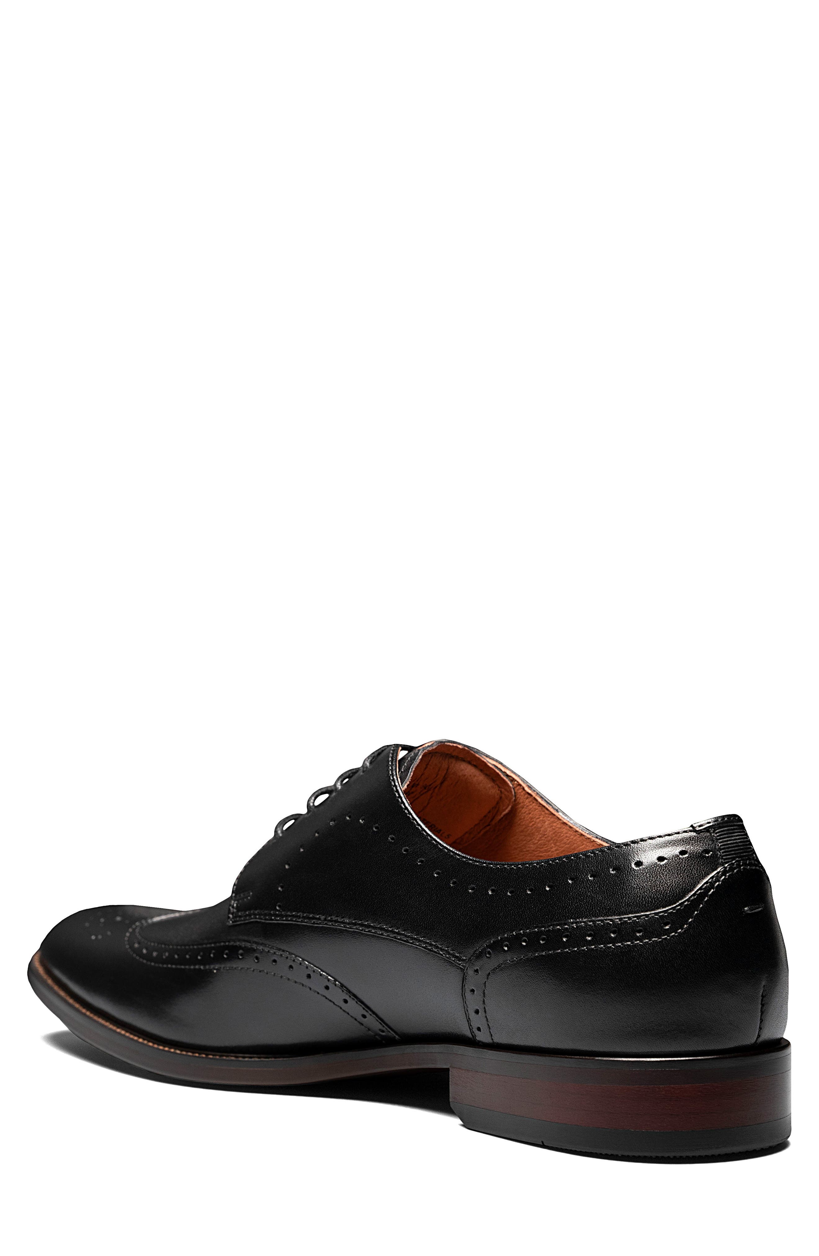 Florsheim Sorrento Wingtip Derby, Alternate, color, Black