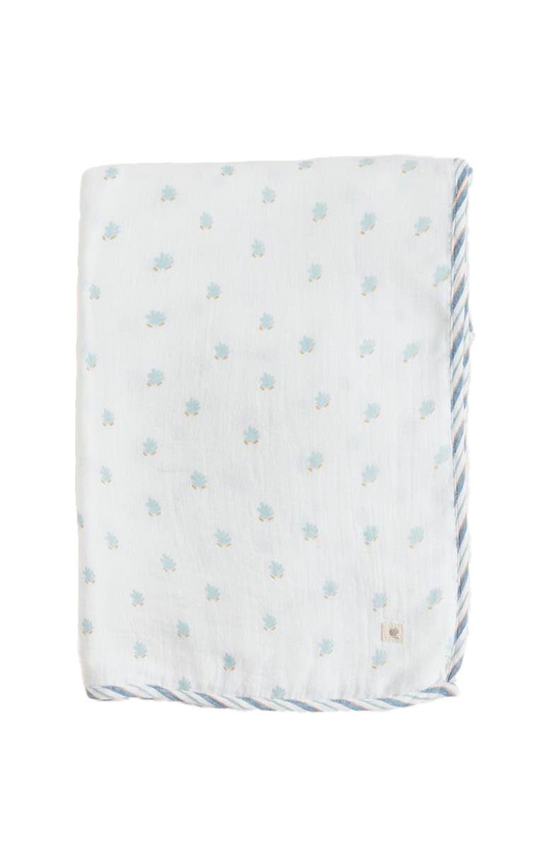 Babycottons Premium Cotton Noah Muslin Blanket For Infant, Main, color, 