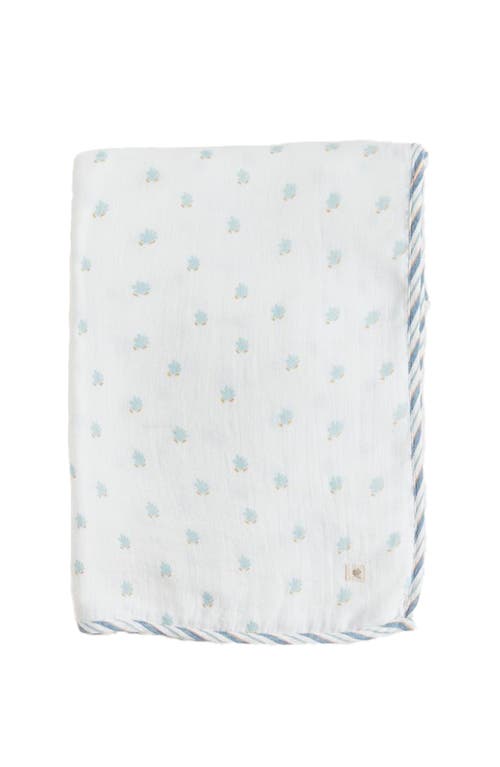 Babycottons Noah Muslin Blanket In Multicolor
