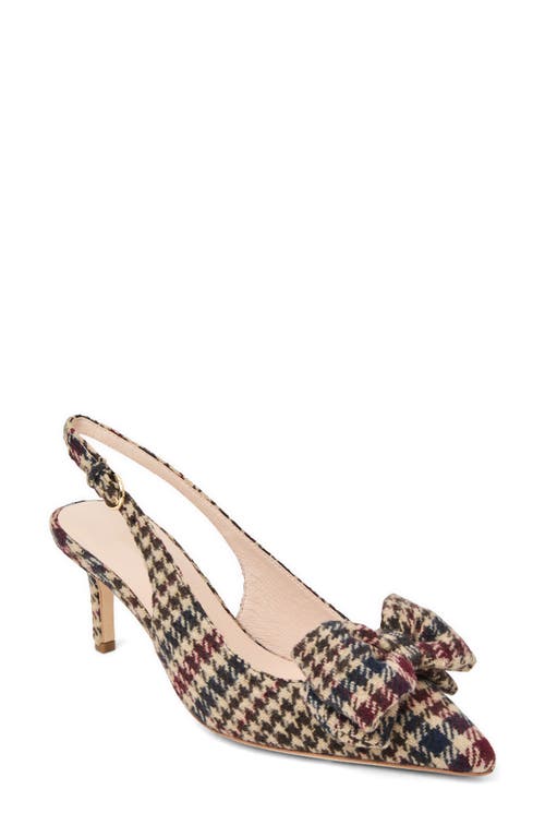 Jack Rogers Maclean Slingback Pointed Toe Pump In Multi