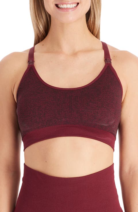 Seamless Nursing Sports Bra