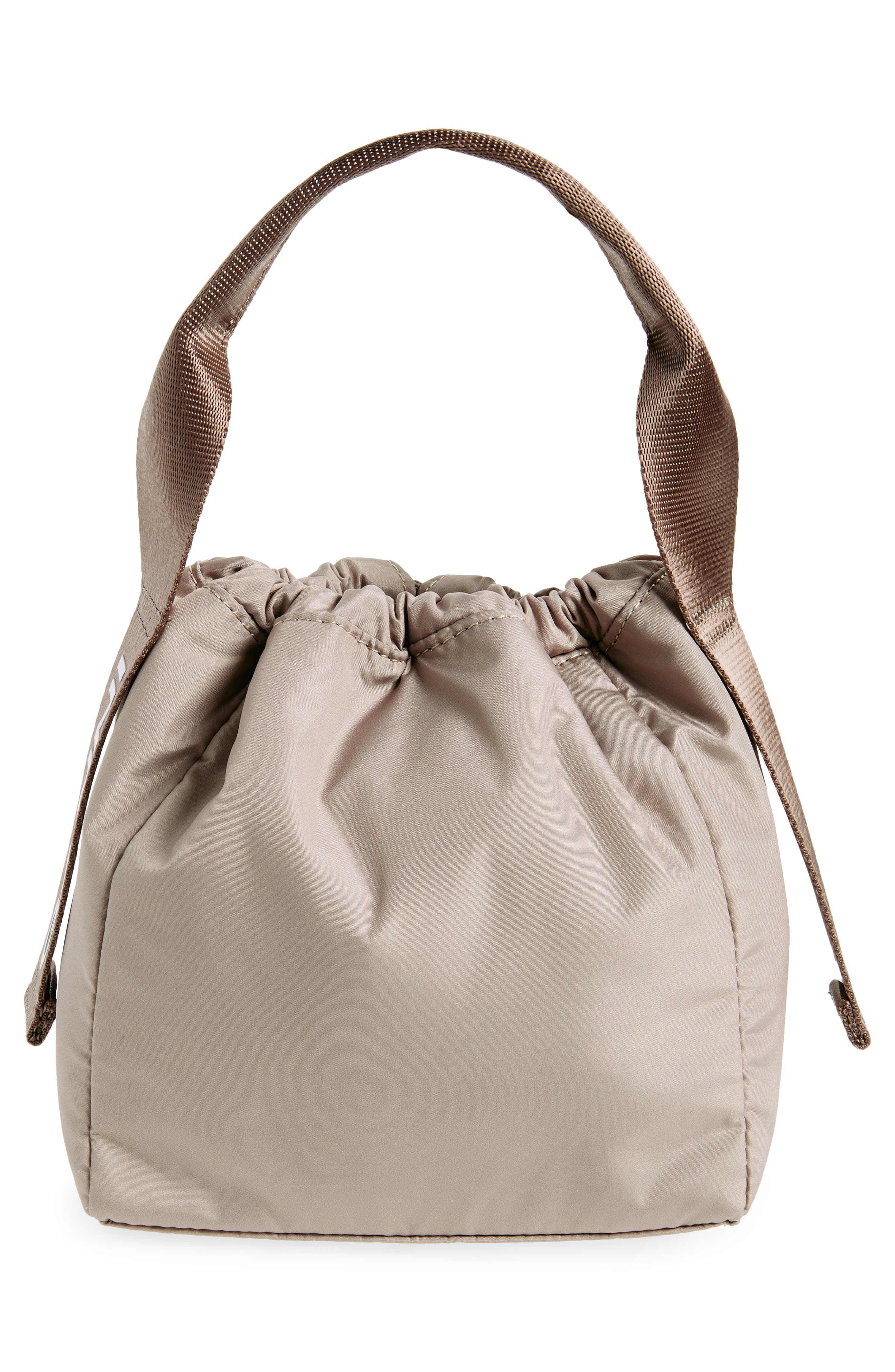 Ganni Recycled Polyester Tech Pouch, Alternate, color, 