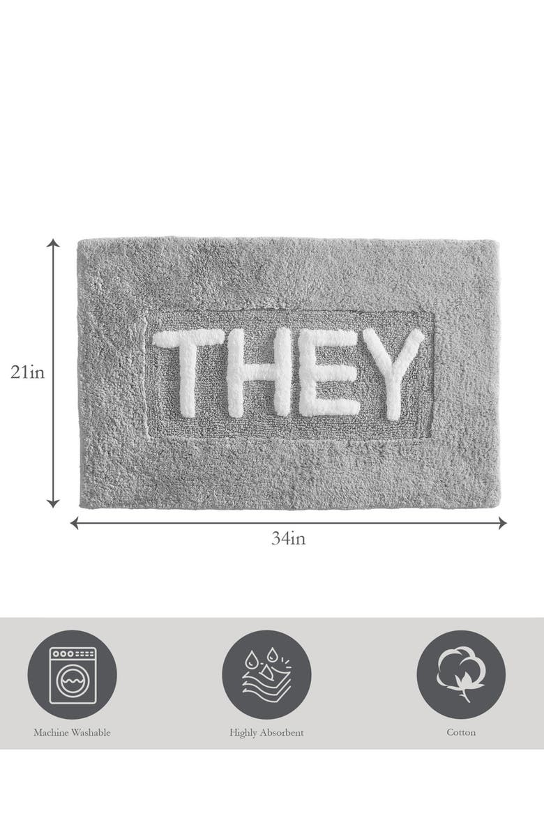 Jean Pierre New York They Bath Mat, Alternate, color,
