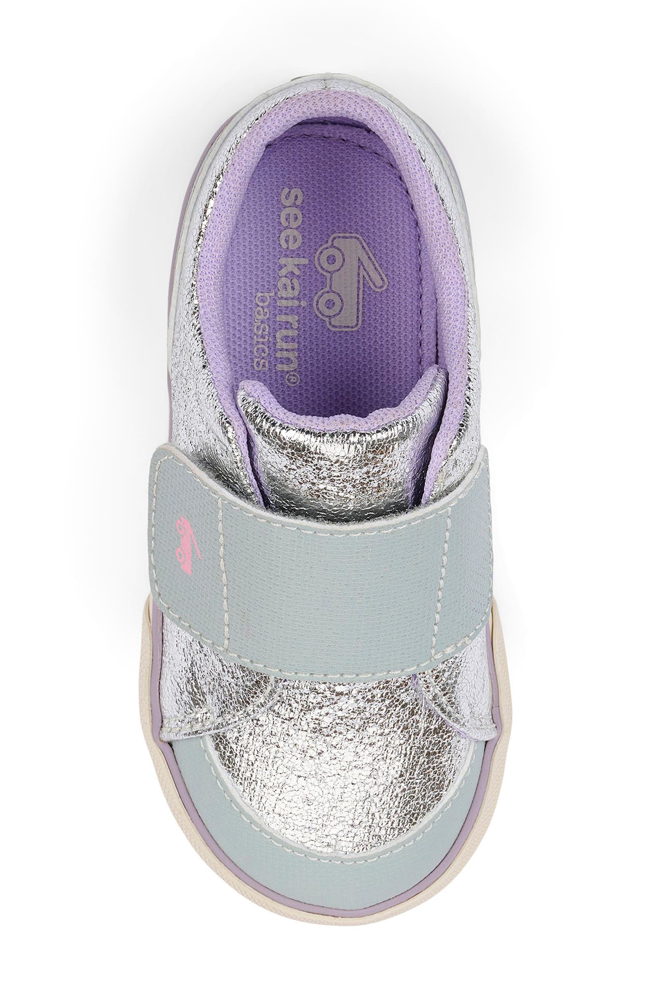 See Kai Run Kids' Toni Sneaker, Alternate, color, Silver