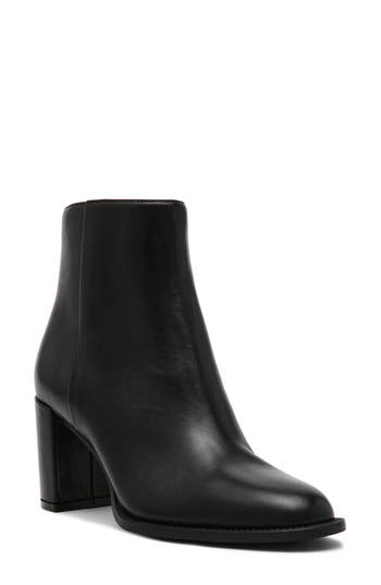 Steve Madden Harden Pointed Toe Bootie In Black