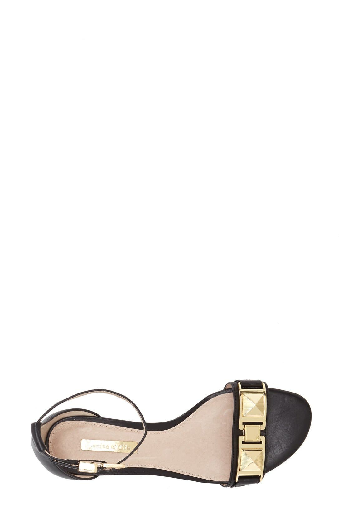 Louise et Cie 'Isabelle' Ankle Strap Sandal, Alternate, color, 