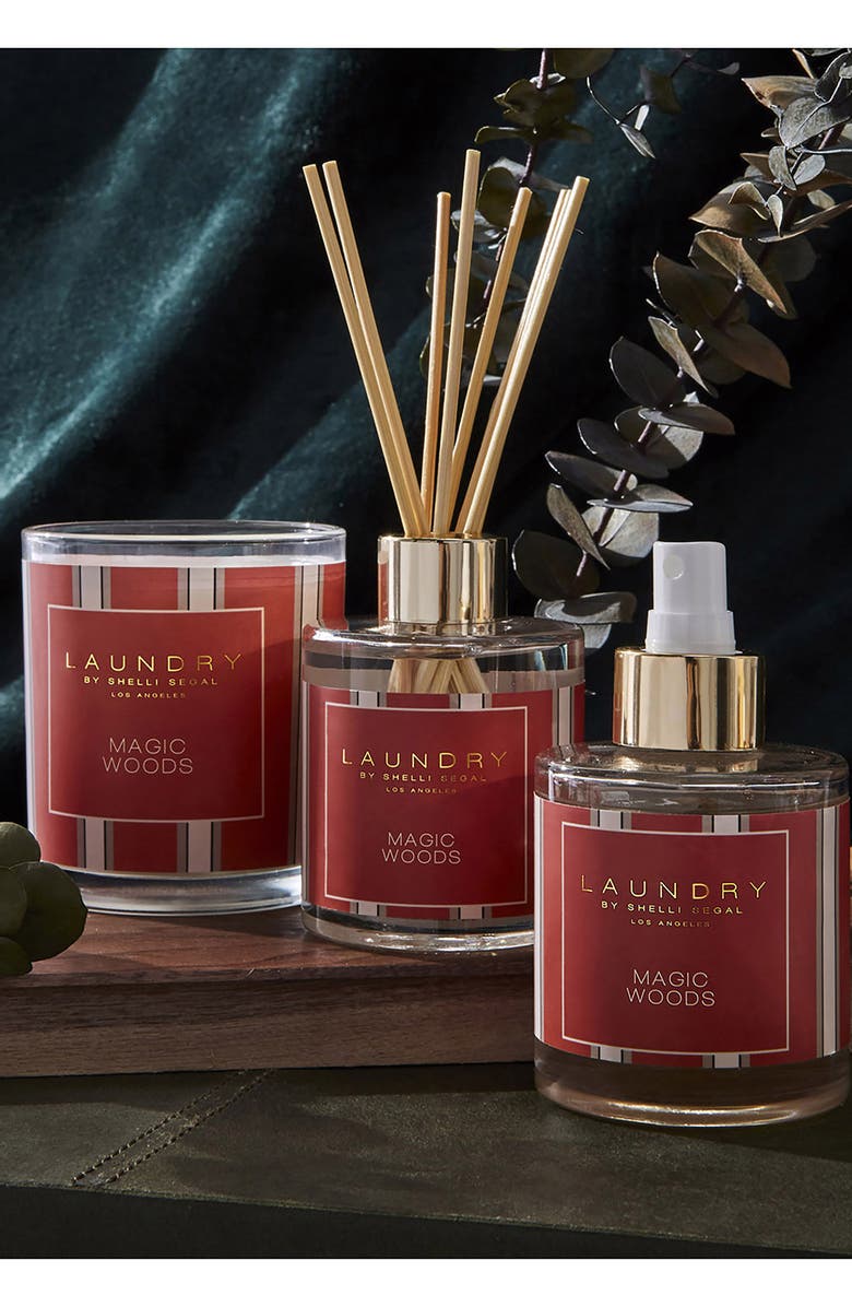 Laundry by Shelli Segal Magic Woods 8oz. Scented Candle, Alternate, color,