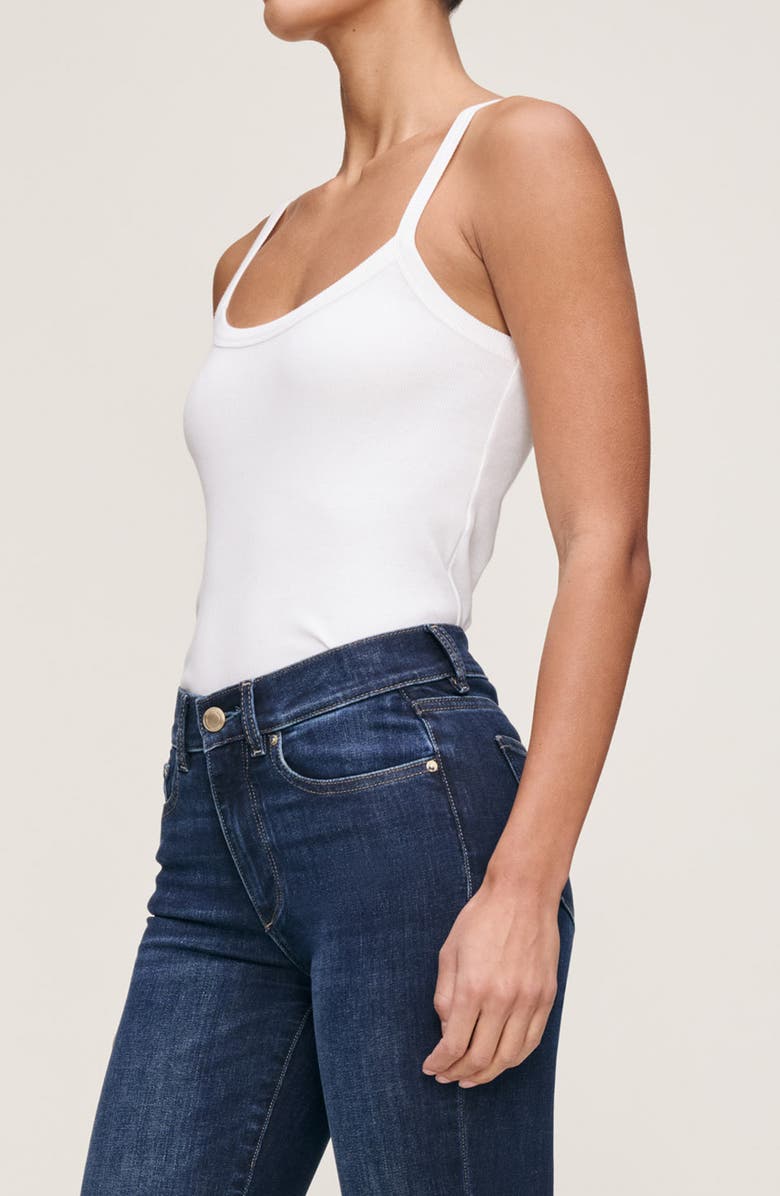 DL1961 '90s Rib Tank, Alternate, color, White