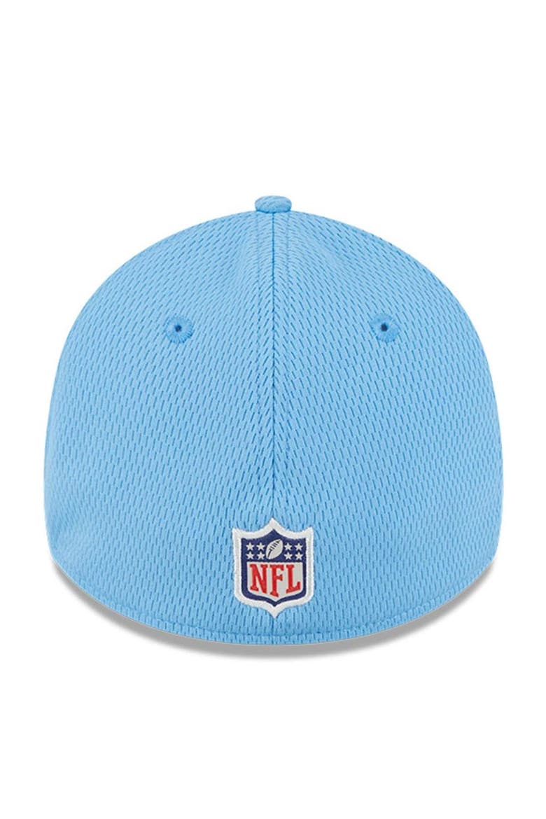 Men's New Era Light Blue Tennessee Titans 2023 NFL Training Camp 39THIRTY Flex Fit Hat, Alternate, color, Light Blue