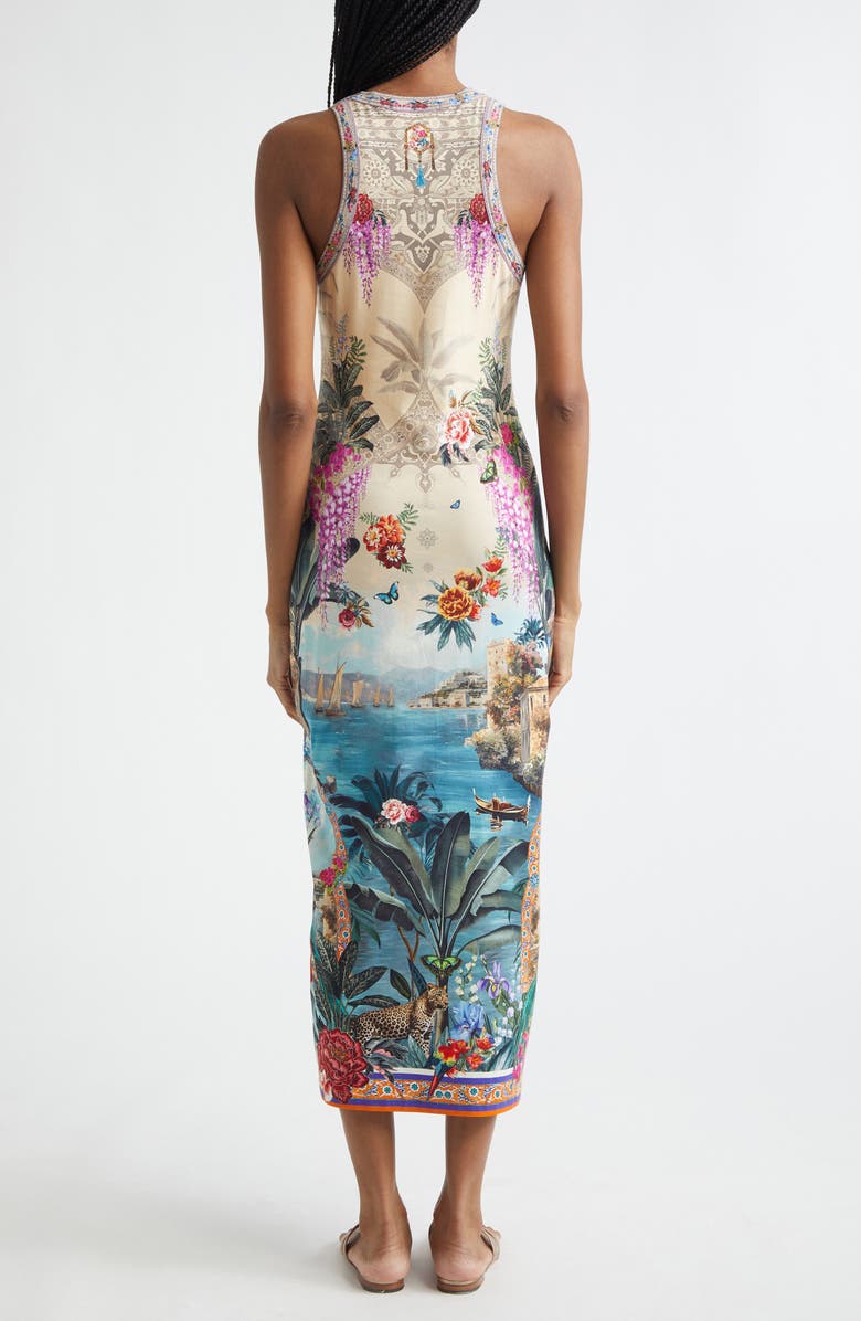Camilla Bodrum Botanicals Jersey Tank Maxi Dress, Alternate, color, Bodrum Botanicals