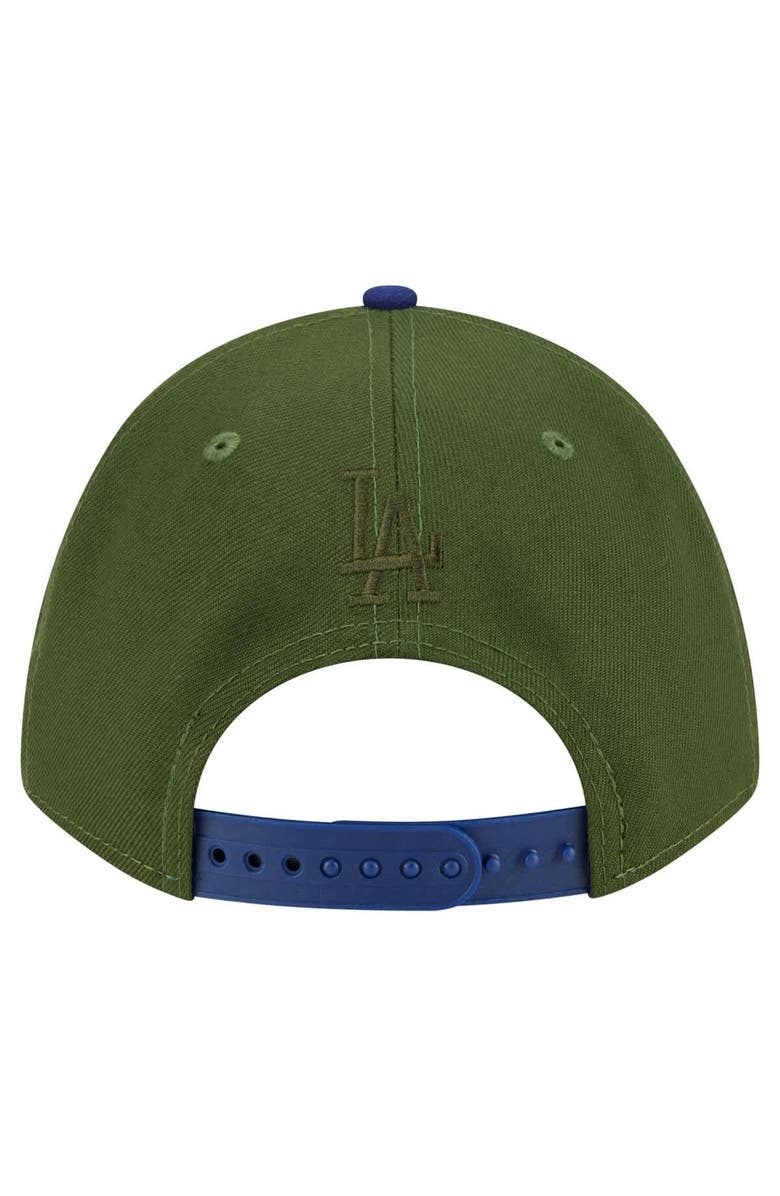 New Era Men's New Era Dark Green Los Angeles Dodgers City Feature 9FORTY A-Frame Adjustable Hat, Alternate, color, Dark Green