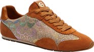 COACH Logo Mixed Media Sneaker