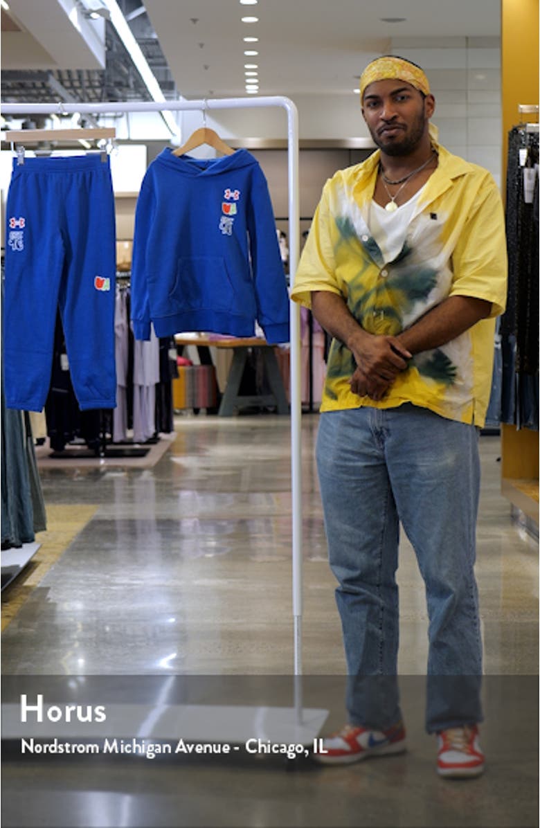 Kids' Raspberry Print Organic Cotton Fitted Two-Piece Pajamas, sales video thumbnail