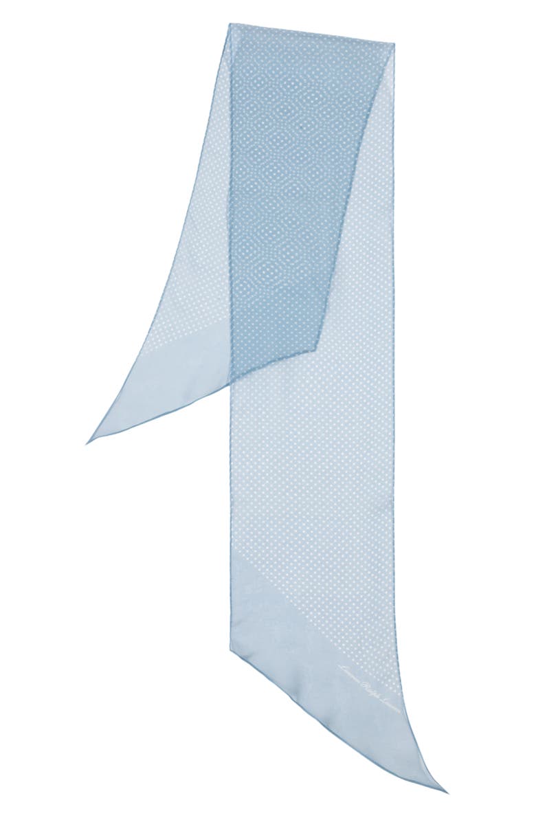 Polo Ralph Lauren Dot Skinny Silk Scarf, Alternate, color, 