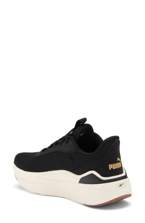 Puma Stakd Evo Sneaker In Black-sugared Almond