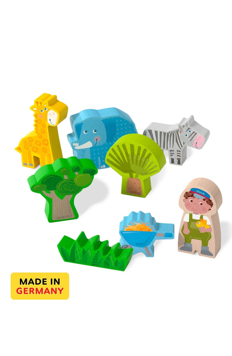 HABA Play World at the Zoo 22-Piece Set, Alternate, color, 