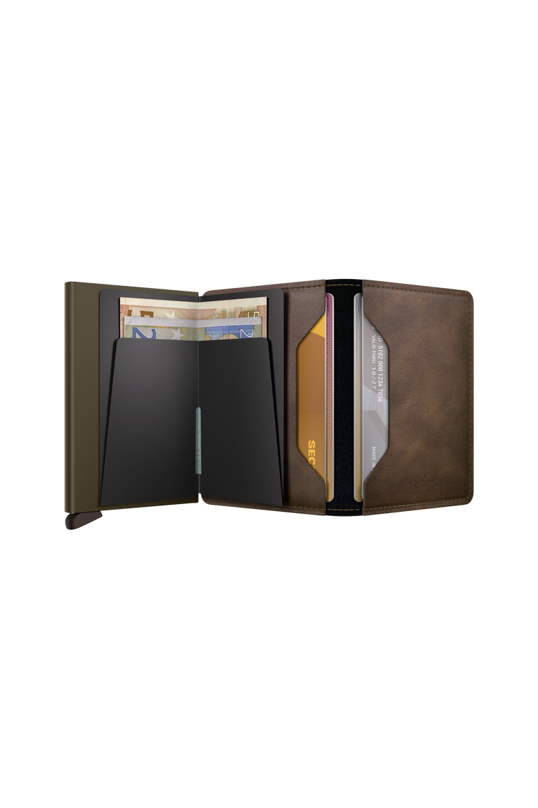 Slimwallet Vintage, Alternate, color, Oak