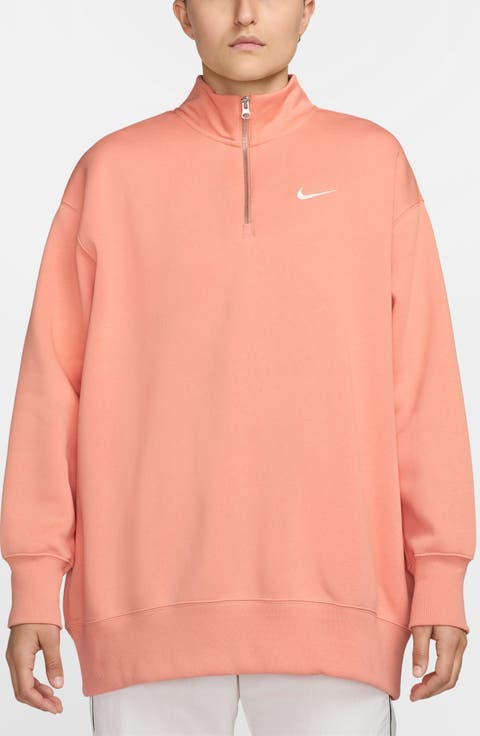 Sportswear Phoenix Oversize Fleece Quarter Zip Top
