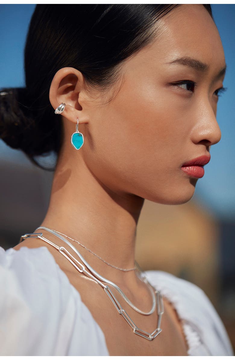 Monica Vinader Snake Chain Necklace, Alternate, color, Sterling Silver