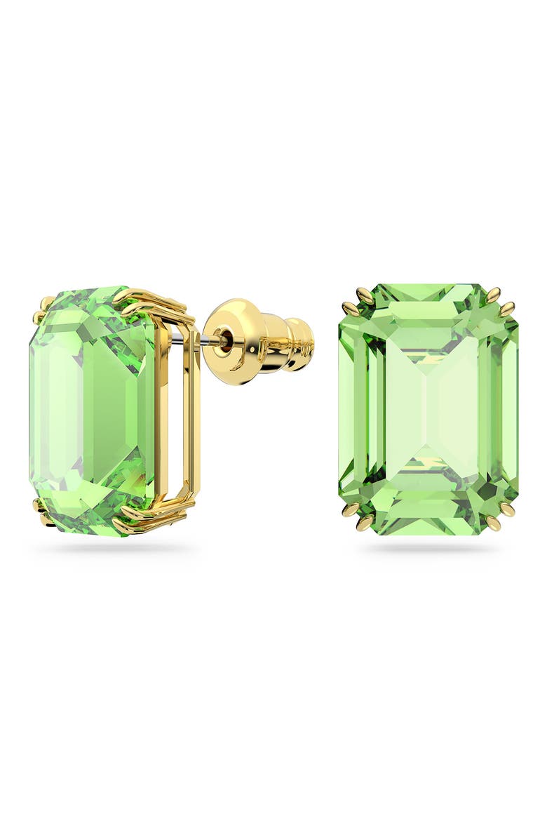 Millenia Stud Earrings, Alternate, color, PERIDOT