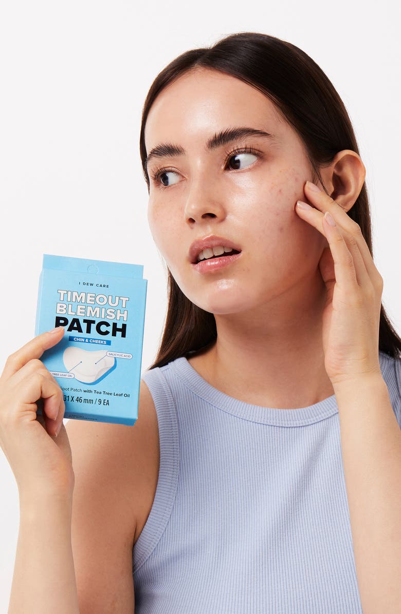 I DEW CARE Timeout Blemish Patch Chin & Cheeks, Alternate, color, Clear