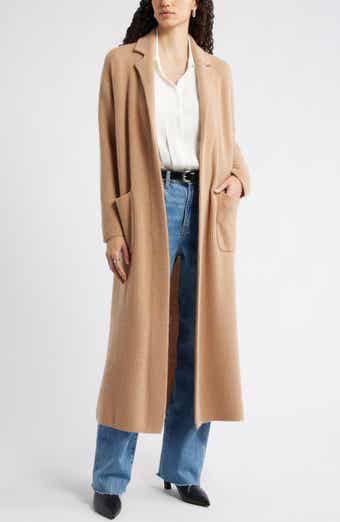 Nordstrom Wool & Cashmere Longline Cardigan