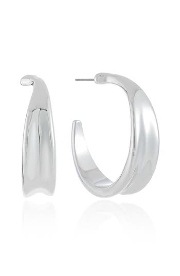 ETTIKA ETTIKA SIMPLE HOOP EARRINGS