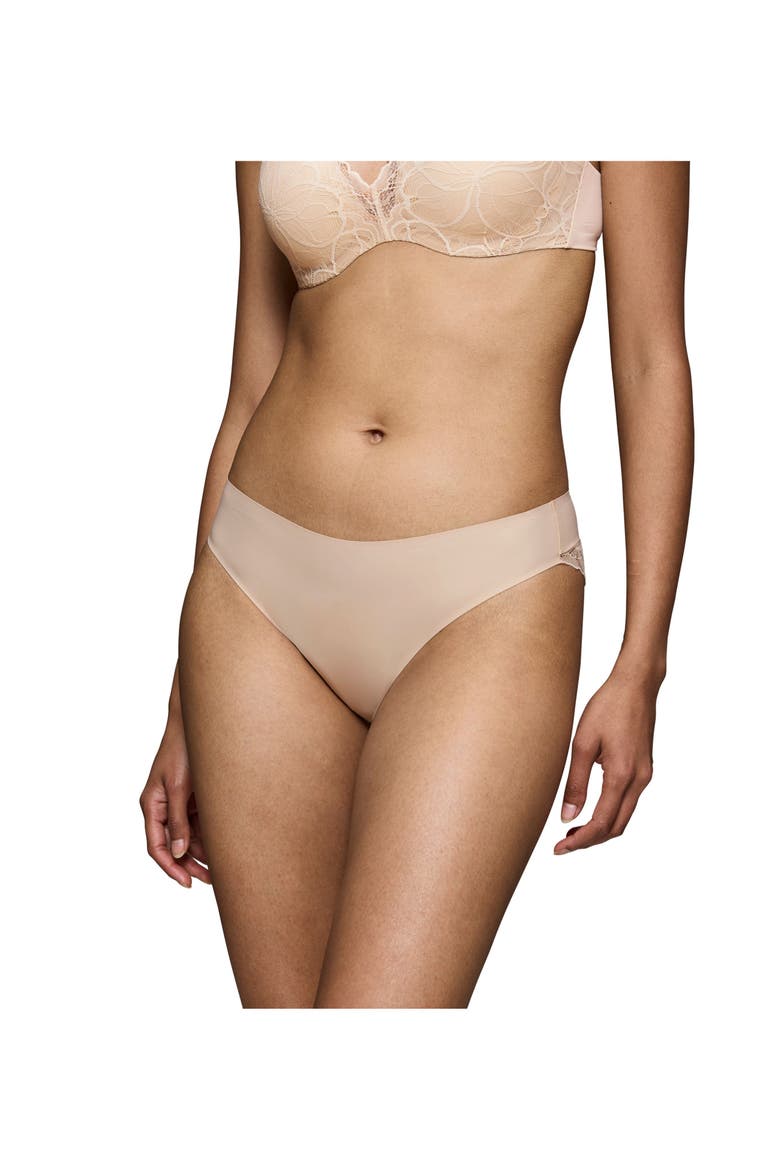 Body MakeUp Illusion Lace Bikini Panties, Alternate, color, Nude Beige