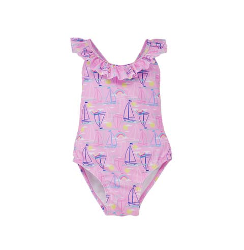 UPF 50+ Mindy Crossback swimsuit for Girls