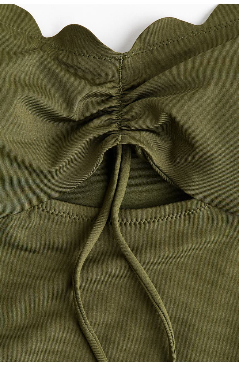 H&M Mama Swimsuit, Alternate, color, Olive Green