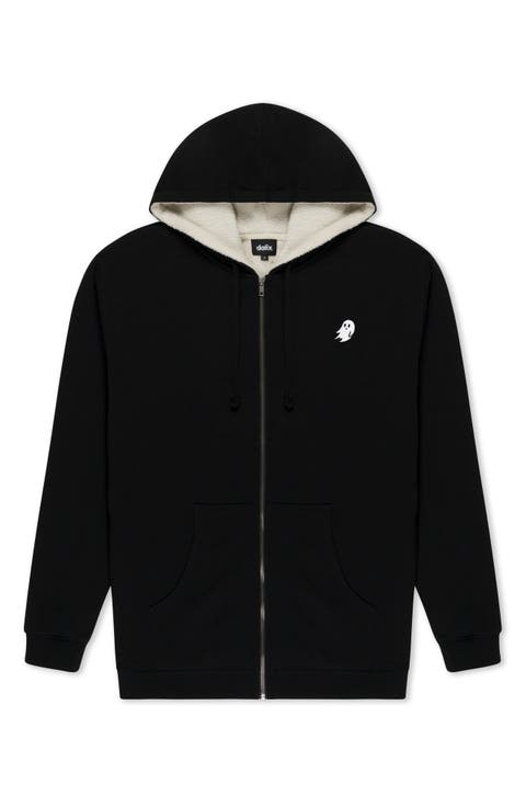 Mens Ghost Cozy Lined Hoodie