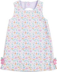 Florence Eiseman Printed Pique Dress With Flowers