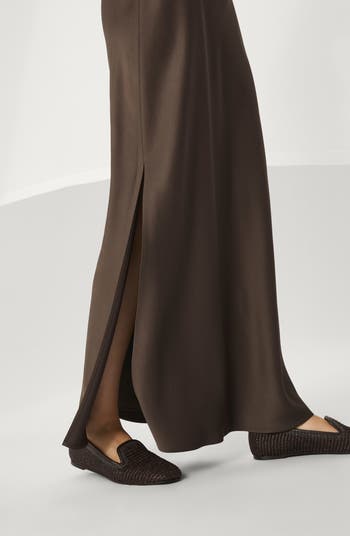 【関税&送料込】Brunello Cucinelli Fluid Bias-Cut Long Skirt Brunello Cucinelli Fluid Bias-Cut skirt | Nordstrom