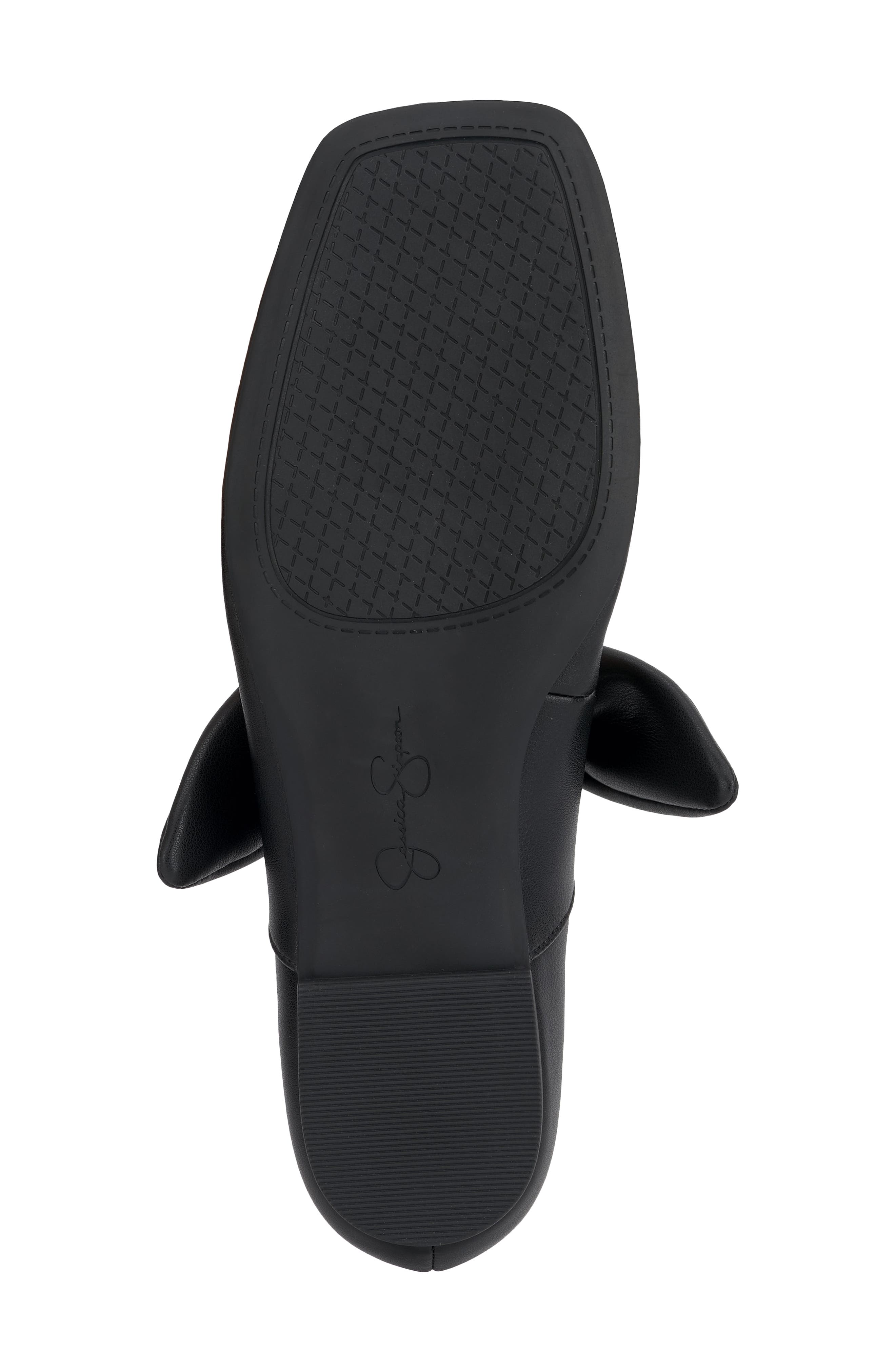 Jessica Simpson Lysute Mary Jane Flat, Alternate, color, Black